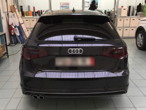Oscuramento-protezione-fari-pellicola-oscurante audi a3