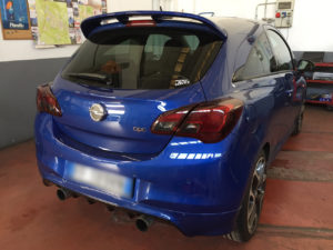 Oscuramento-protezione-fari-pellicola-oscurante-opel corsa opc