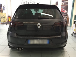 Oscuramento-protezione-fari-pellicola-oscurante volkswagen golf 1