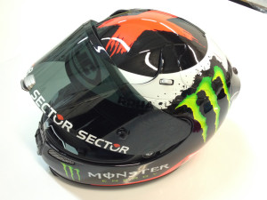 Personalizzazione casco HJC replica Lorenzo