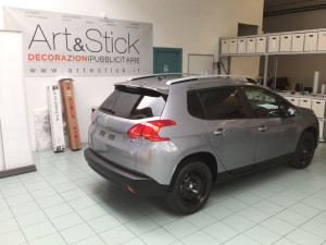 Peugeot 2008 pellicola oscurata solare gradazione 20 thiene vicenza