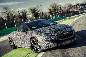 Peugeot RCZ R Prototype prototipo car wrapping swirl spyshots AutoMoto.it