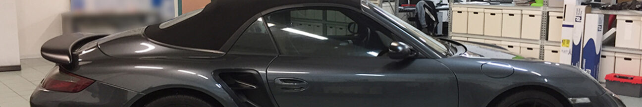 Porsche 997 cabrio pellicola oscurata solare gradazione 45 thiene vicenza Porsche 997 cabrio pellicola oscurata solare gradazione 45 thiene vicenza