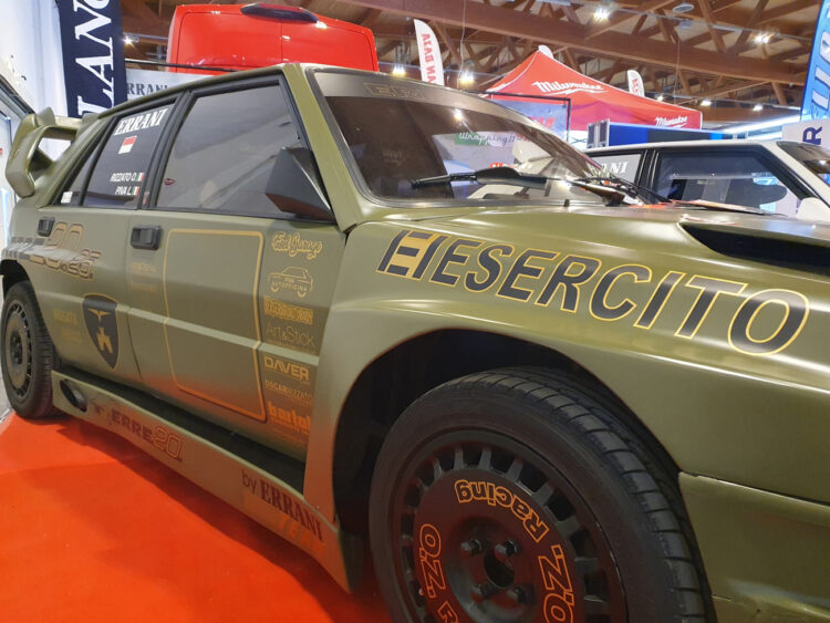 Progettazione e realizzazione livree Lancia Delta ERRE20 by Riccardo Errani esercito safari tributo