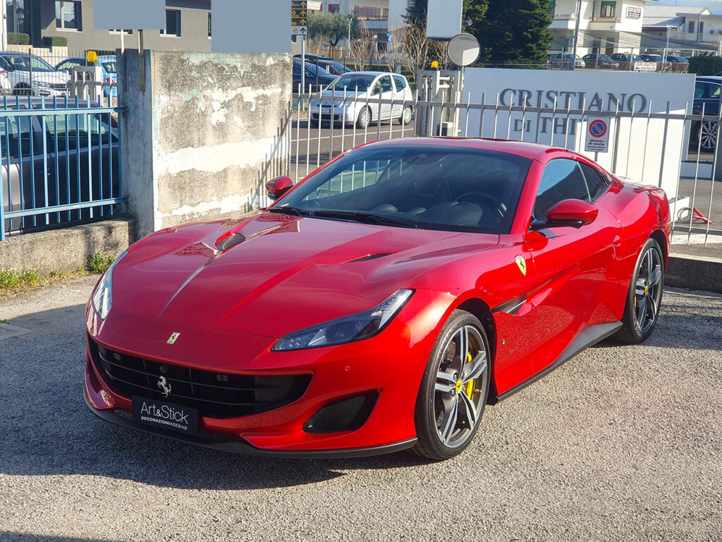 Protezione PPF antisasso Ferrari Portofino xpel ultimate plus