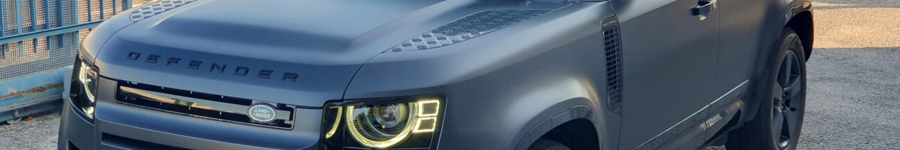 Protezione PPF antisasso Land Rover Defender replica Carpathian Edition