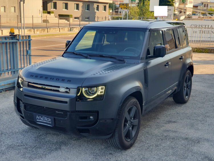 Protezione PPF antisasso Land Rover Defender replica Carpathian Edition