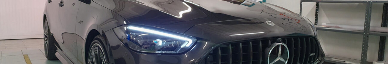 Protezione PPF antisasso Mercedes C 43 AMG xpel pretagliato precut