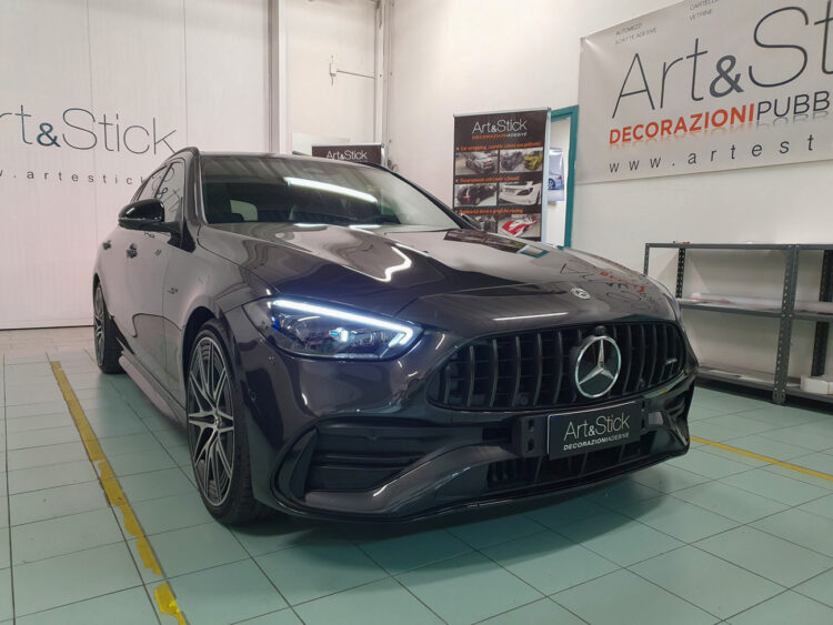 Protezione PPF antisasso Mercedes C 43 AMG xpel pretagliato precut