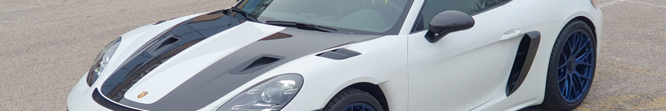 Protezione-PPF-antisasso-paint-protection-film-porsche 718 cayman gt4 rs