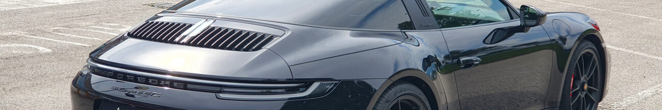 Protezione-PPF-antisasso-paint-protection-film-porsche 992 targa 4 gts