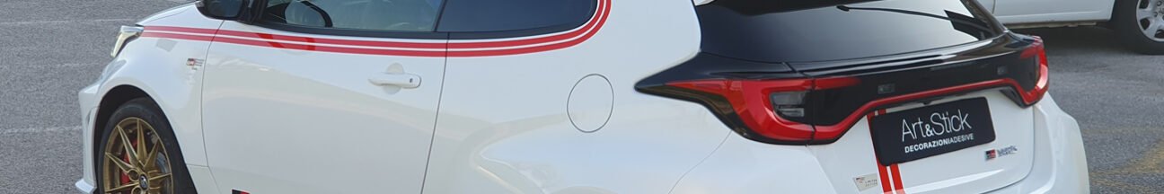 Protezione-PPF-antisasso-paint-protection-film-toyota-gr-yaris TGR Italy Limited Edition