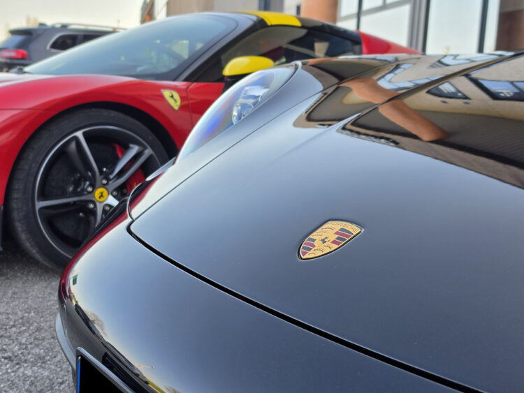 Protezione PPF antisasso su Porsche 992.2 Targa