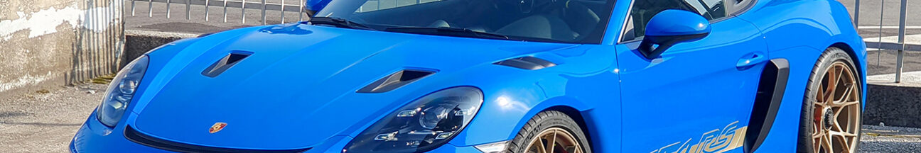 Protezione-PPF-antisasso xpel Porsche 718 Cayman GT4 RS