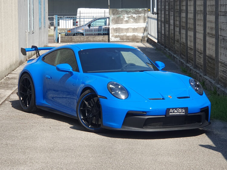 Protezione-PPF-antisasso-xpel-porsche 992 gt3 911