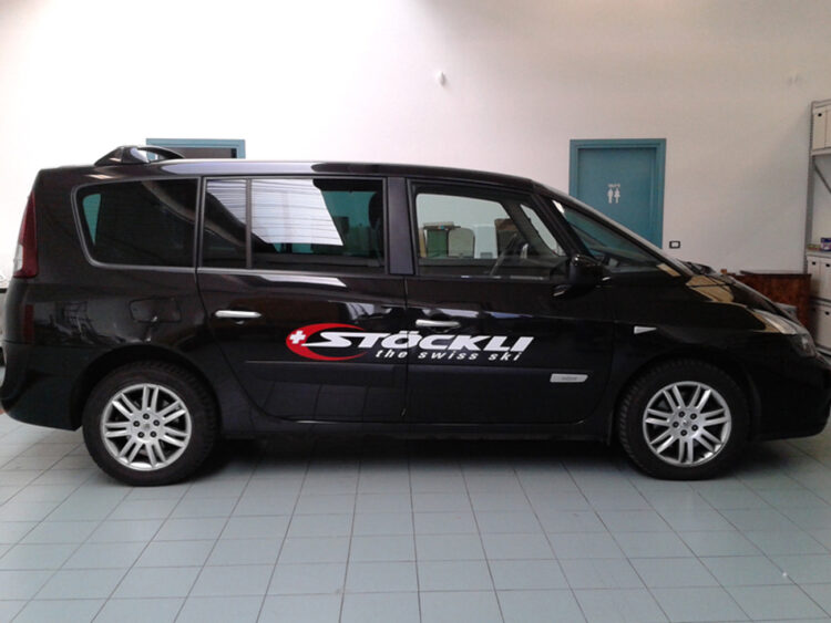 RENAULT ESPACE - impostazione grafica e decorazione