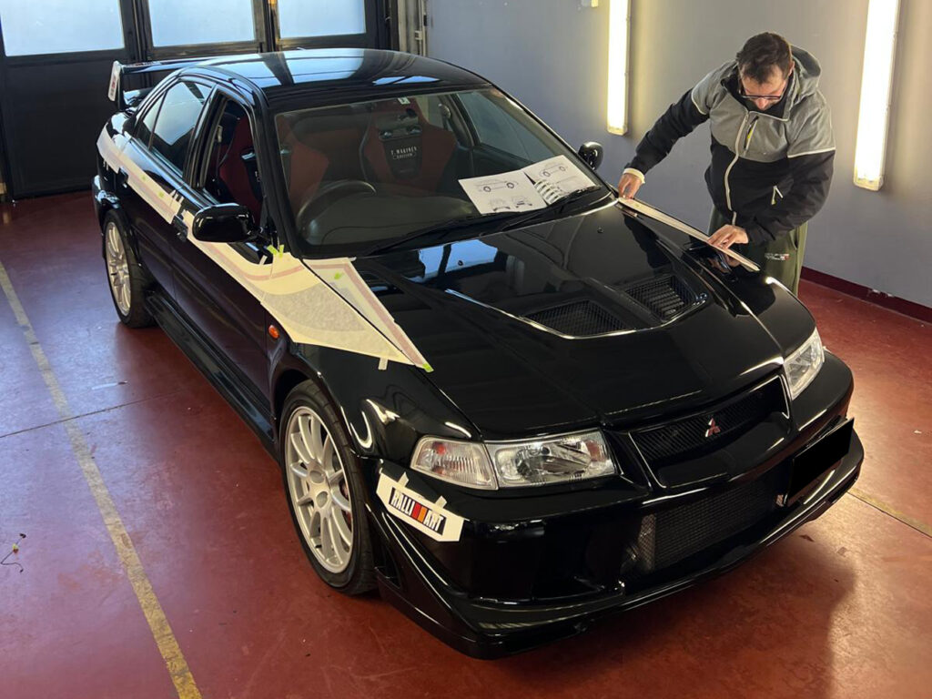 Replica Mitsubishi Lancer Evolution VI Tommi Makinen Edition giacomo baj