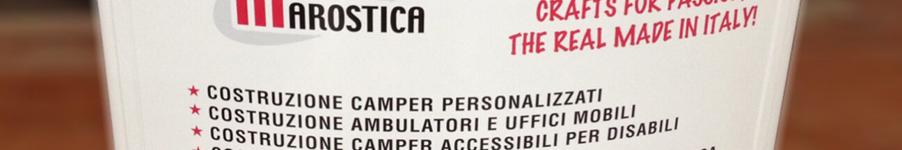 Riqualificazione vecchio tavolino per stand fiera