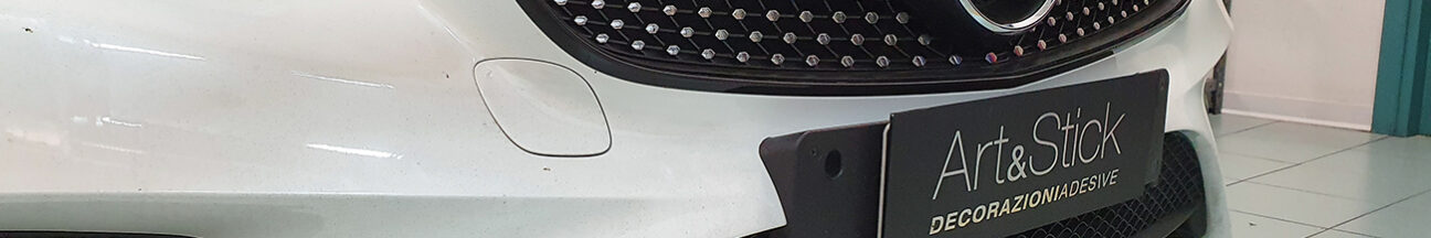 Rivestimento cromature Mercedes classe E cabrio pellicola nera opaca lucida specchietti thiene vicenza