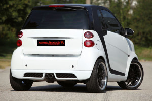 Romeo Ferraris Smart ForTwo in bianco opaco