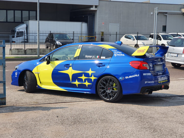 SUBARU IMPREZA WRX Sti 2019 kit adesivi replica livrea Subaru Motorsport USA Rally Team