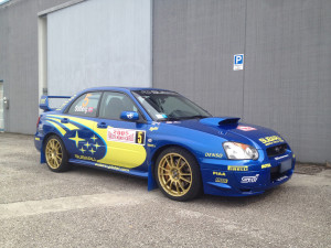 SUBARU IMPREZA WRX Sti - decorazione kit adesivi replica livrea WRC montecarlo 2005 solberg