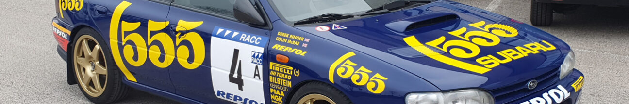 SUBARU IMPREZA kit adesivi replica livrea mondiale rally 1995