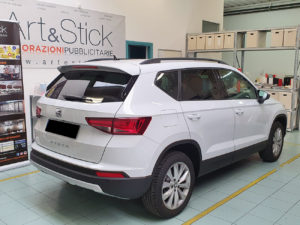 Seat Ateka con pellicola oscurata gradazione 15 thiene vicenza