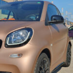 Smart ForTwo cambio colore in Satin Metallic ROSE GOLD apa