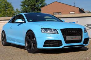 Sport-Wheels Audi RS5 color azzurro puffo