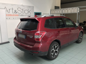 Subaru Forester pellicola oscurata solare gradazione 20 thiene vicenza