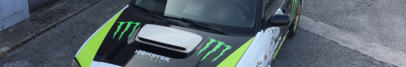 Subaru Impreza con livrea replica Ken Block