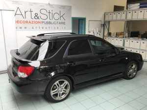 Subaru Impreza sw pellicola oscurata solare gradazione 05 35 thiene vicenza
