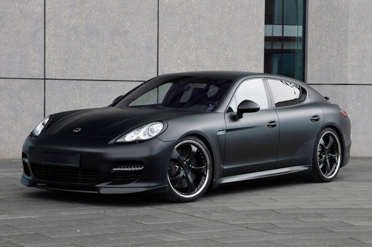 Techart Porsche Panamera Black Edition 3 nero opaco