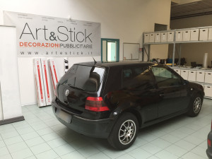 Volkswagen Golf 4 con pellicola oscurata gradazione 20 thiene vicenza