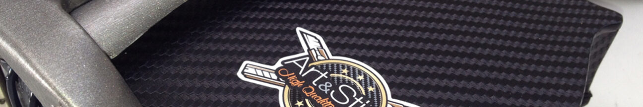 Wrapping creativo: copertura con nero carbonio e titanio spazzolato