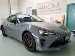 applicazione protettivo trasparente bodyfence toyota gt86 2