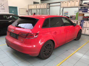 audi a3 pellicola oscurata solare gradazione 05