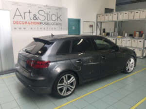 audi a3 pellicola oscurata solare gradazione 20 thiene vicenza