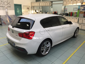 bmw serie 1 pellicola oscurata solare gradazione 20 thiene vicenza