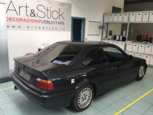 bmw serie 3 pellicola oscurata solare gradazione 05 thiene vicenza