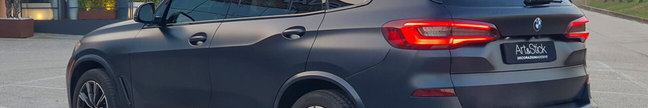bmw x5 ppf antisasso protezione opaco