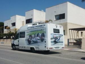 decorazione wrapping camper iveco paraolimpico vittorio podestà nuova camper marostica