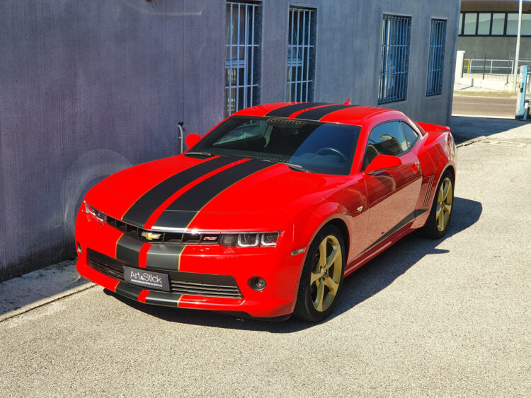 chevrolet camaro strisce stripes