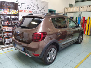 dacia stepway pellicola oscurata solare gradazione 15 thiene vicenza