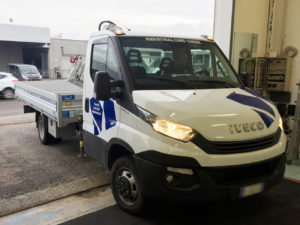 decorazione automezzo iveco cassonato marcheluzzo