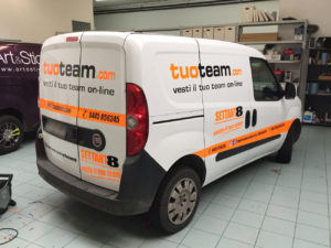 decorazione doblo tuo team