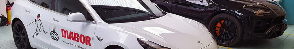 decorazione tesla model 3 adesivi prespaziati diabor artestick