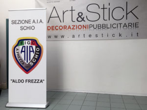 espositori rollup associazione italiana arbitri artestick