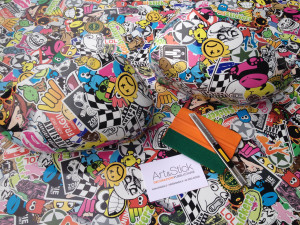 FIAT 500 - wrapping specchietti sticker bomb thiene vicenza